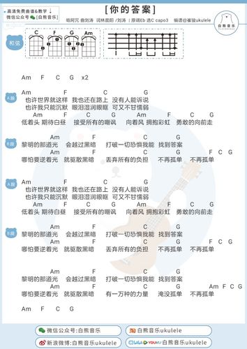 〈你的答案〉阿冗/尤克里里