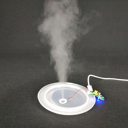 16mm 喷雾片 5v 加湿器配件换能片振荡器超声波喷雾头 usb 微孔雾化片