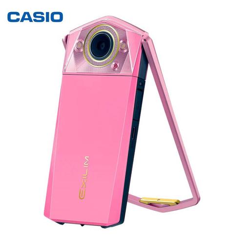 卡西欧(casio) ex-tr系列 数码相机美颜自拍神器 tr750 蜜桃粉 标配
