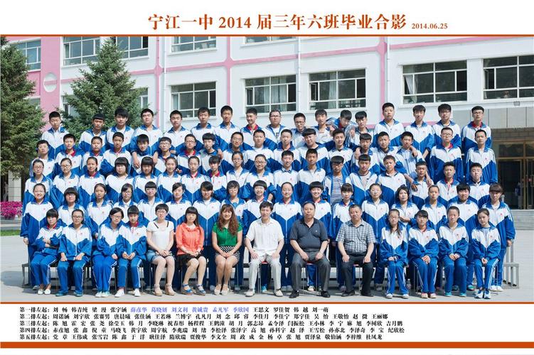 松原市宁江区第一中学_2014毕业生_3年6班