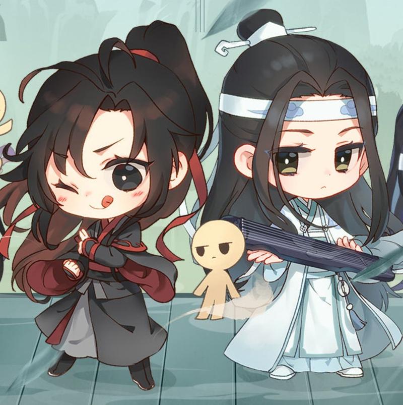 《魔道祖师》魏无羡卡通图来了,官博辛勤营业中,q版动画要来了