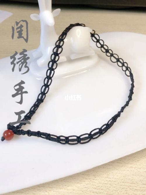 锁骨项链_项链_编绳_手工制作_手工编绳_兴趣爱好_手工