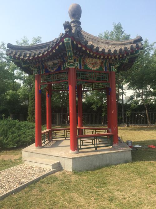 古建筑亭子厂家 张家口景区古建凉亭厂家