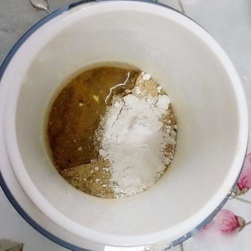 三七粉祛斑面膜制作图解