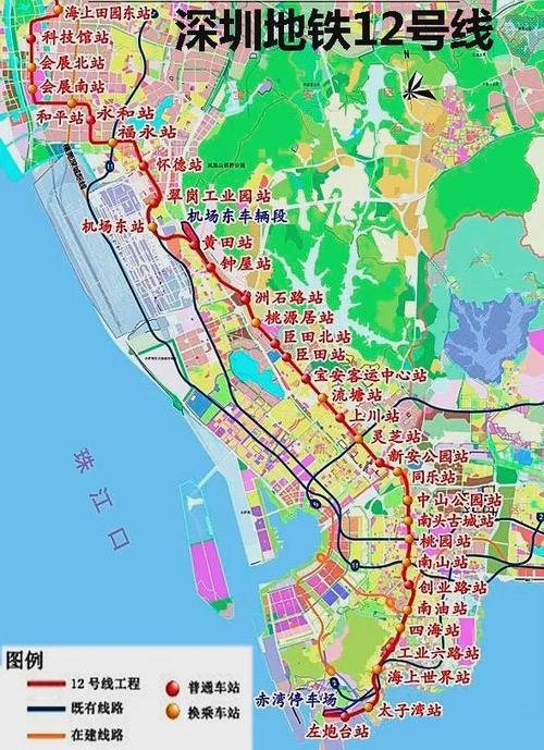 深圳2021重大项目投资2.8万亿,城际铁路6条,地铁
