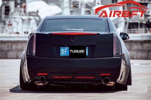 凯迪拉克cts改装空气悬挂姿态魅力无限 airbft气动避震