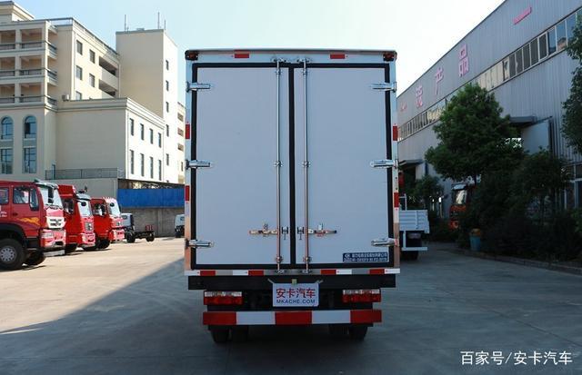 江淮帅铃q6蓝牌4.2米冷藏车,中美合资发动机拉得多跑得快