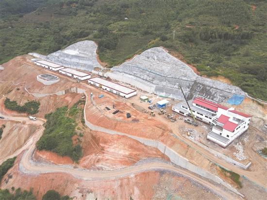 安溪县白濑水库拟建珍稀植物园主体建设完成