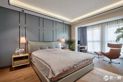 硬包床头墙装修 床头墙面设计效果图