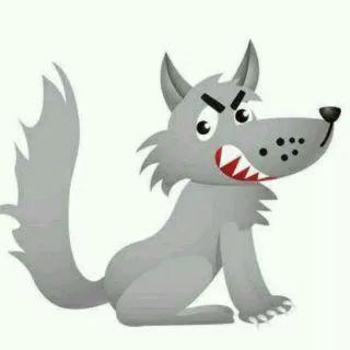 大灰狼狼的卡通头像