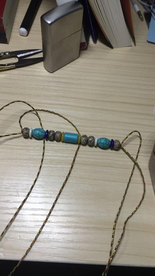 手链活结编法 求解