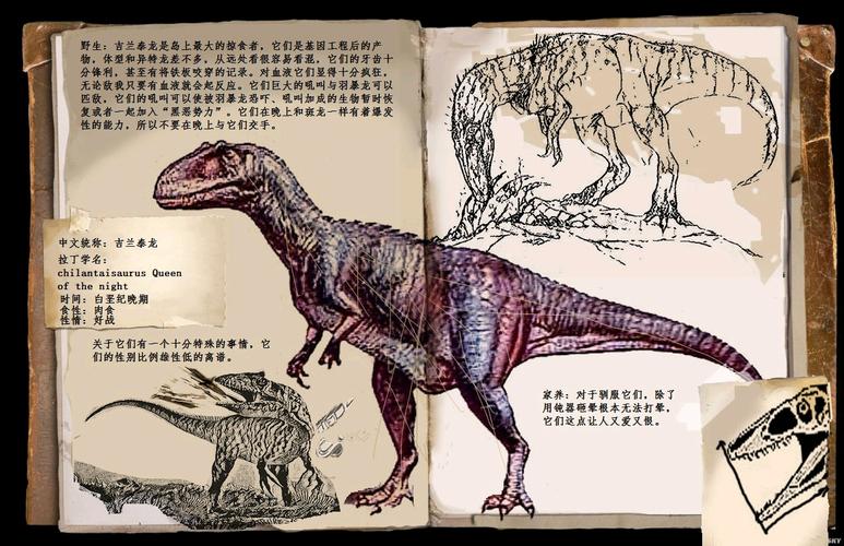 方舟生存进化自创生物:暗夜王后·吉兰泰龙