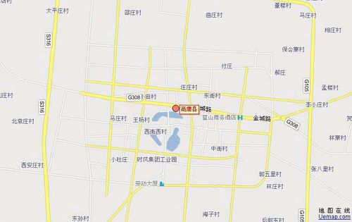 高唐县地图全图查询