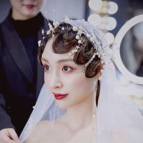 上善客片集 |灵动的复古新娘妆发,让人心生欢喜!