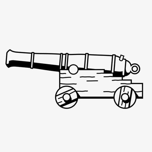 关键词 : 大炮,车轮,一架,手绘