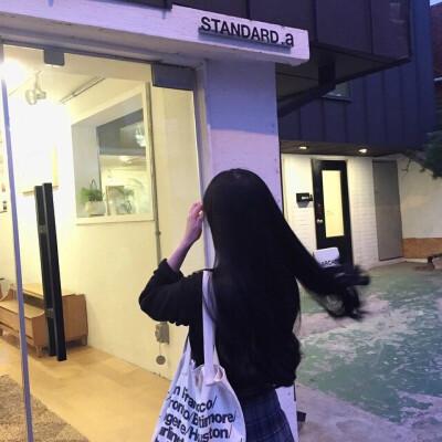 女生头像 背影侧脸