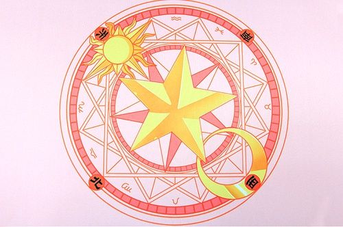 魔卡少女樱的卡牌魔法阵