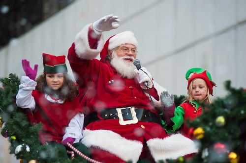 santa claus parade 圣诞老人巡游 2013