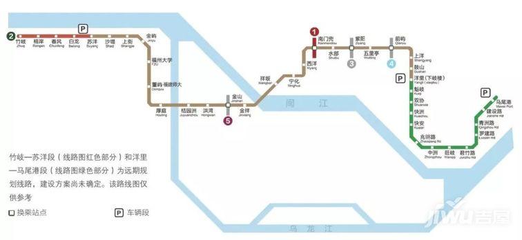 福州地铁2号线马尾延伸段最新进展曝出 确认2号线延伸马尾了吗