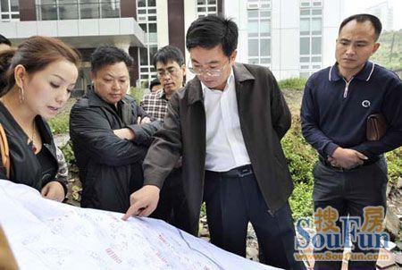 涪陵副区长徐志红检查督促城市基础设施建设