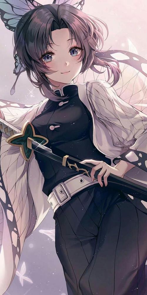 二次元动漫,鬼灭之刃,蝴蝶忍精美壁纸