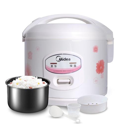midea/美的 yj508j机械式家用电饭煲5l大容量电饭锅老式2-4-6-8人