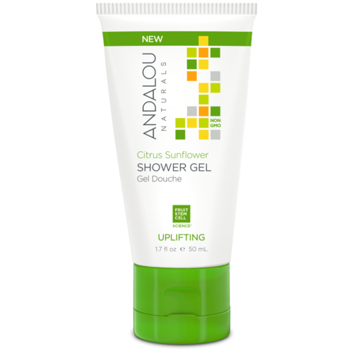 citrus sunflower uplifting shower gel - 1.7 oz