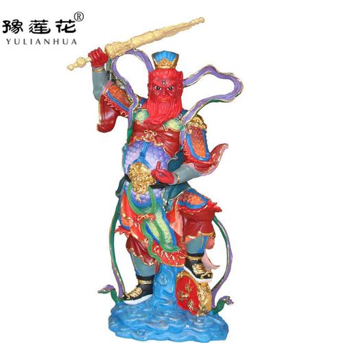 灵官老爷神像寺院摆放圣帝老爷神像立像灵官菩萨神像图片