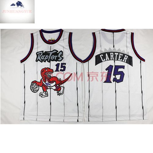 麦迪魔术猛龙队1号复古球衣15号卡特麦蒂刺绣篮球服套装定制印号 猛龙