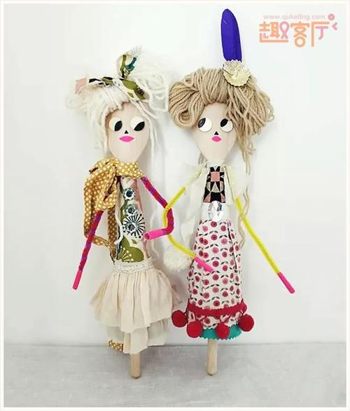 勺子创意手工勺子娃娃手工作品