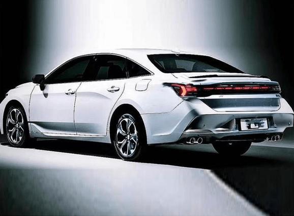 丰田新款亚洲龙渲染图曝光!外观变化明显/四出排气,或