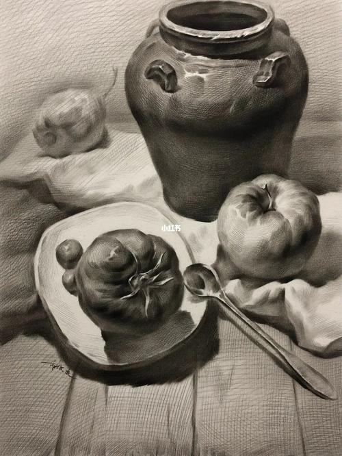 素描静物最全步骤图文字讲解