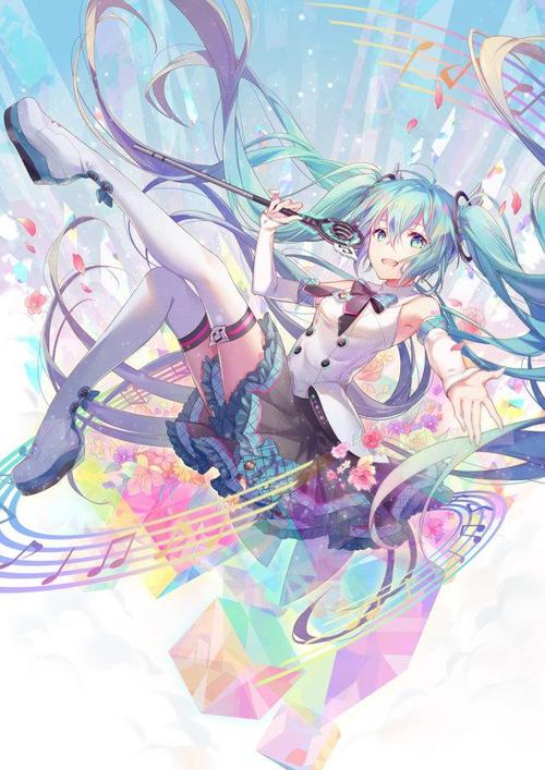 好看的二次元图片 初音未来