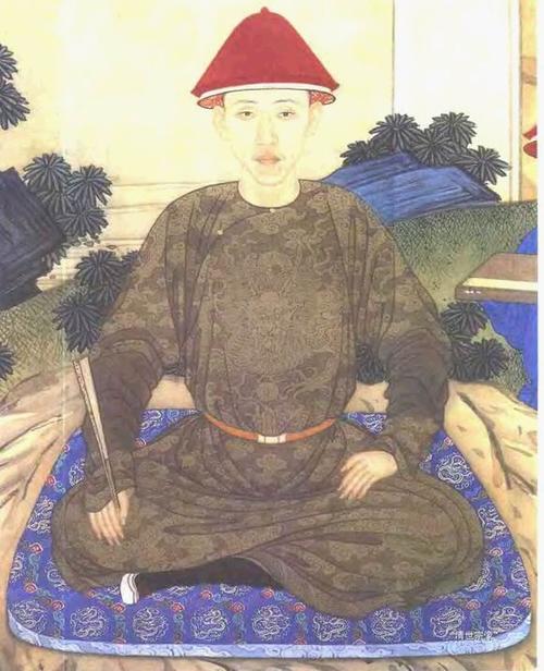 康熙的儿子们的画像清康熙诸位皇子画像