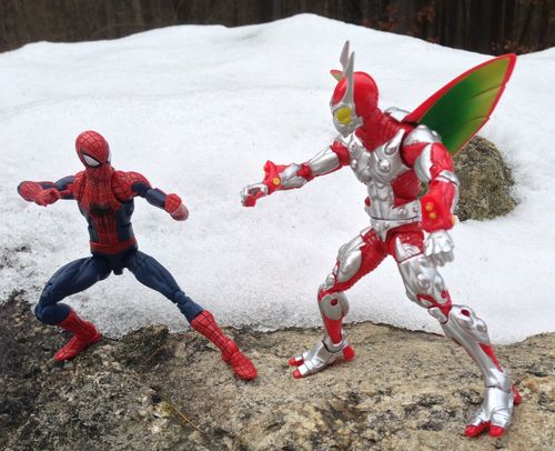 spider-man marvel legends ultimate beetle review