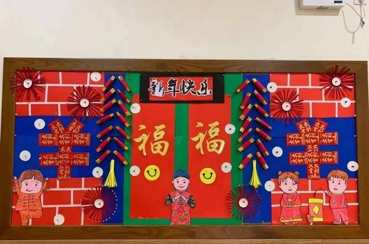 【牛年环创】幼儿园新年环创 | 从大厅到主题墙,牛年环创正当"红",100