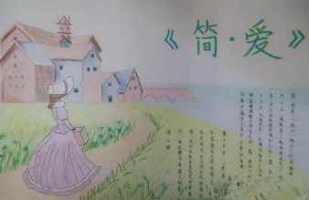 关于简爱的英文手抄报 简爱手抄报