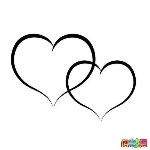 儿童简笔画:爱心怎么画?