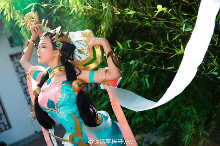 王者荣耀cos:大长腿虞姬