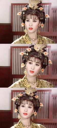 这剧还有许多美女,每一个都美的各有千秋,但大郑爽的王皇后却在众美女