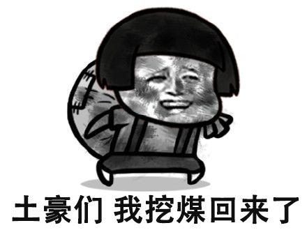 土豪们 我挖煤回来了