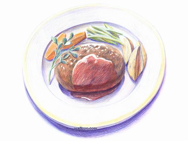 手绘食物彩色铅笔图片大全(上)