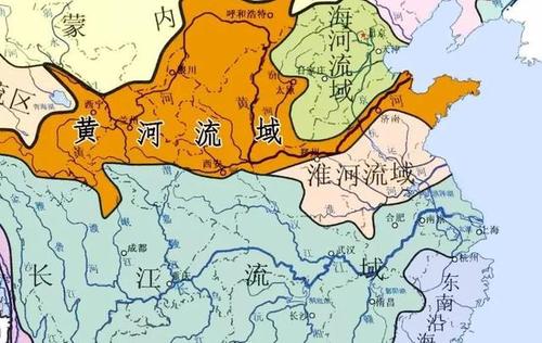 黄河流域与长江流域