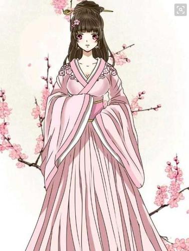 通灵妃简笔画全身