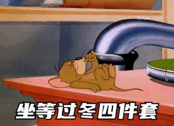 表情包 坐等过冬四件套热奶茶烤红薯糖葫芦炒栗子感谢