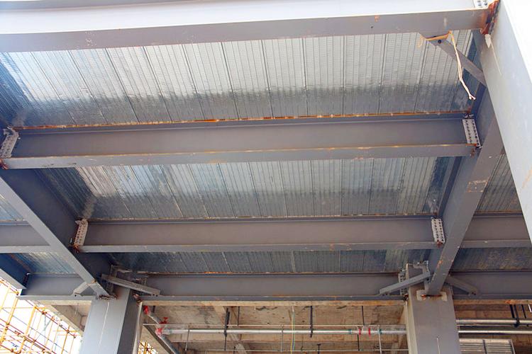 钢结构装配式建筑应用新型钢筋桁架楼承板可缩短工期