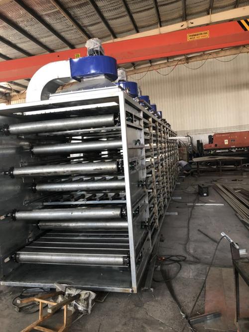 多层带式烘干设备 7层连续隧道式烘干机 大型电气两用烘干机