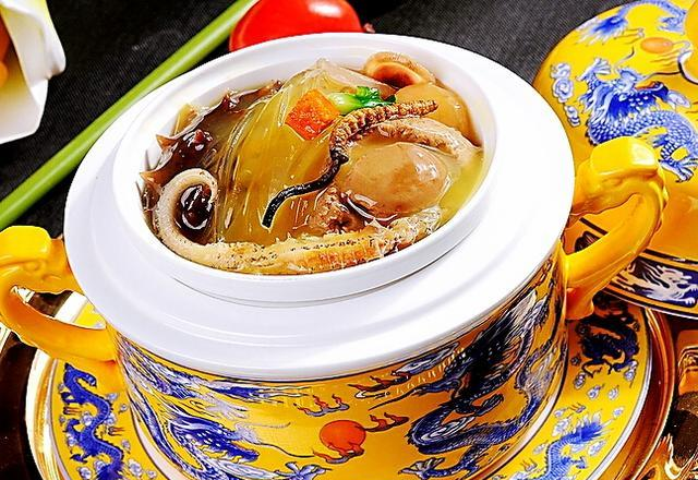 但是和国宴当中的佛跳墙比起来,就有些"小巫见大巫"了.