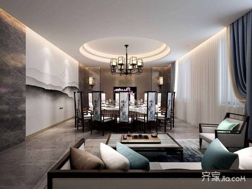 90万6800平米现代办公空间装修效果图,唐山西那母澜都