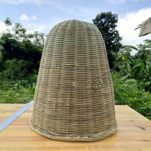 竹制收蜂笼捕蜂笼招蜂笼蜂具加大竹编捕蜂器蜜蜂野外透气
